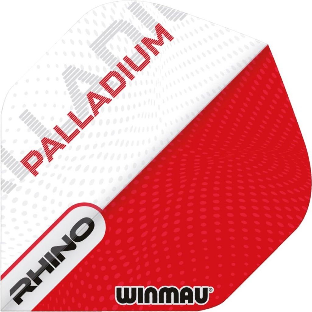 Winmau Darts Standard Rhino Pallatium Rot Wei? 6905.234 Flights