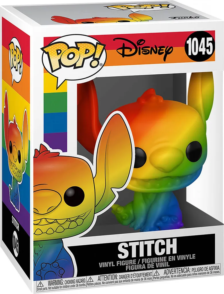 Stitch Funko POP Pride 56582 - Finition Premium RNBW Sans Imperfections