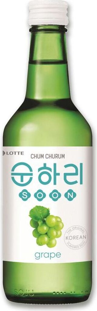 Chum Churum Soju Grape 350ml | Soju mit Trauben-Geschmack  Produktbild 