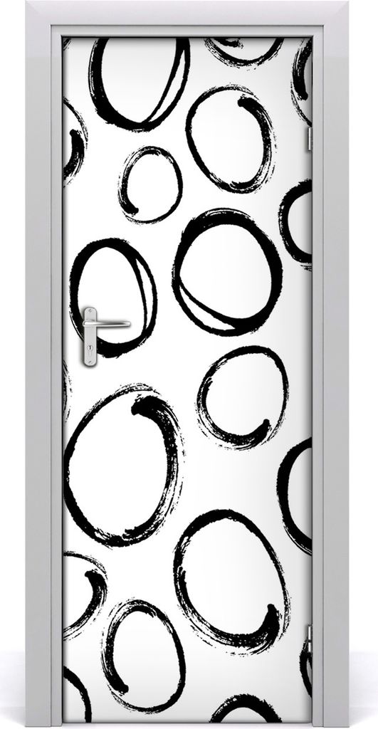 Tulup Türaufkleber 75x205 cm Dekorative Aufkleber Selbstklebend Wasserdichte Tapete Abnehmbar Schlafzimmer Wohnzimmer Wohnkultur - Räder nach Hause
