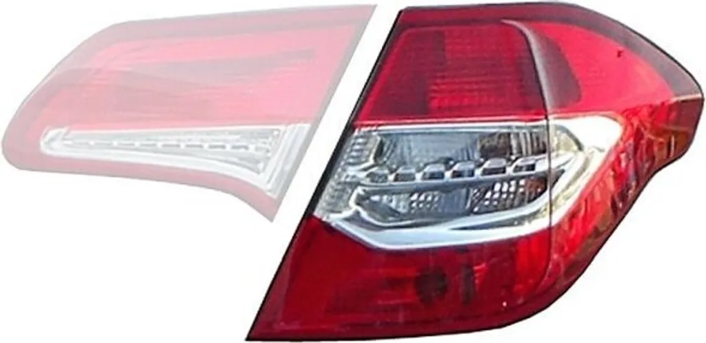 Feu arrière droite C4 II extérieur - Phare de rechange pour Citroën NC