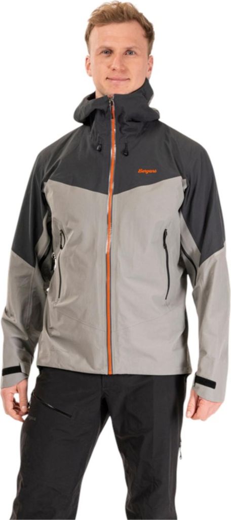 Bergans Herren Rabot Alpine 3L Regenjacke Solid Grey/Dark Shadow Grey M