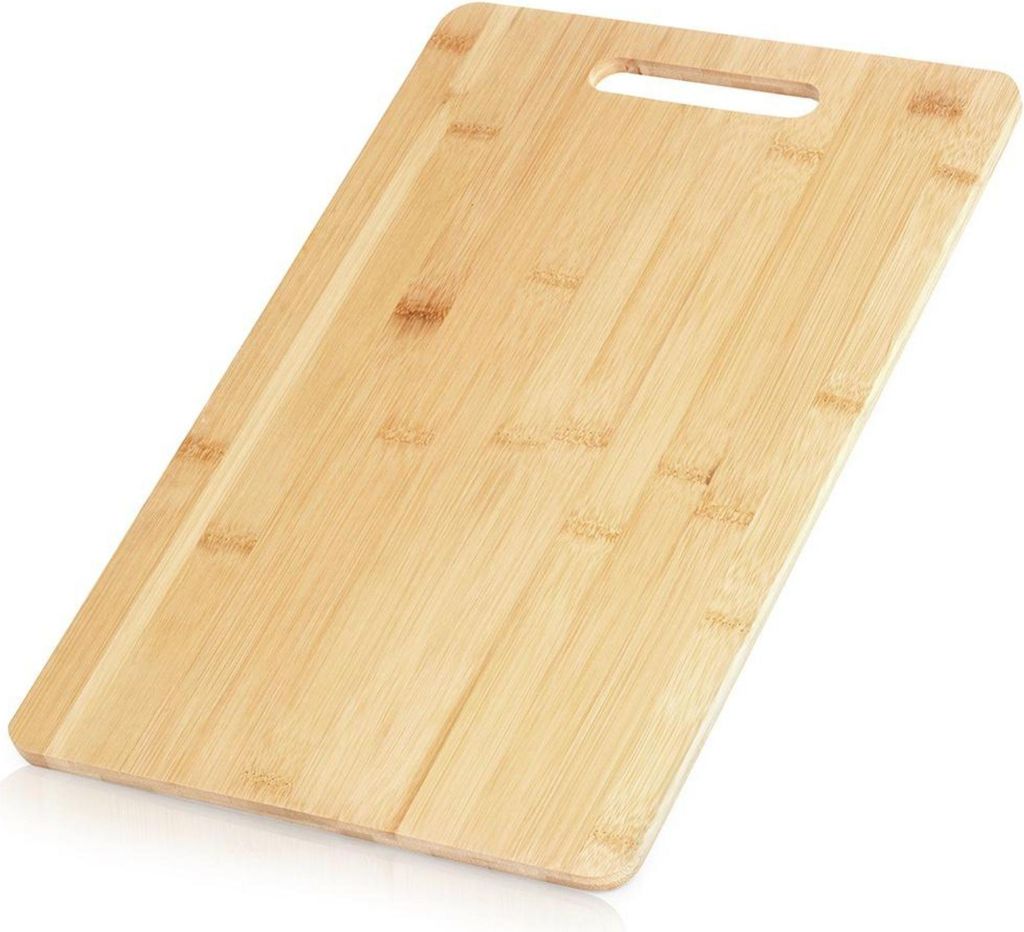 Vilde | Schneidebretter - Servierbrett - 40x25,5 cm - Küchenbrett aus Bambus - Feuchtigkeitsbeständig - für Küchen