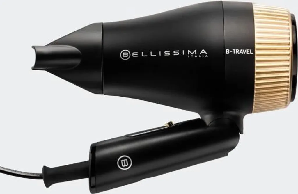 Sèche-cheveux compact Bellissima : la solution gain de place pliable