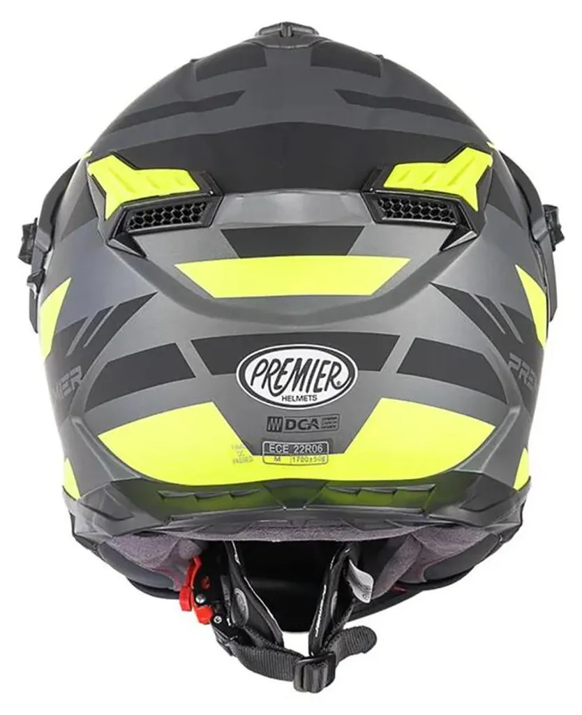 Casque Premier Disc Eay17Bm Taille M - Casque Jet Vintage de Qualité - 4