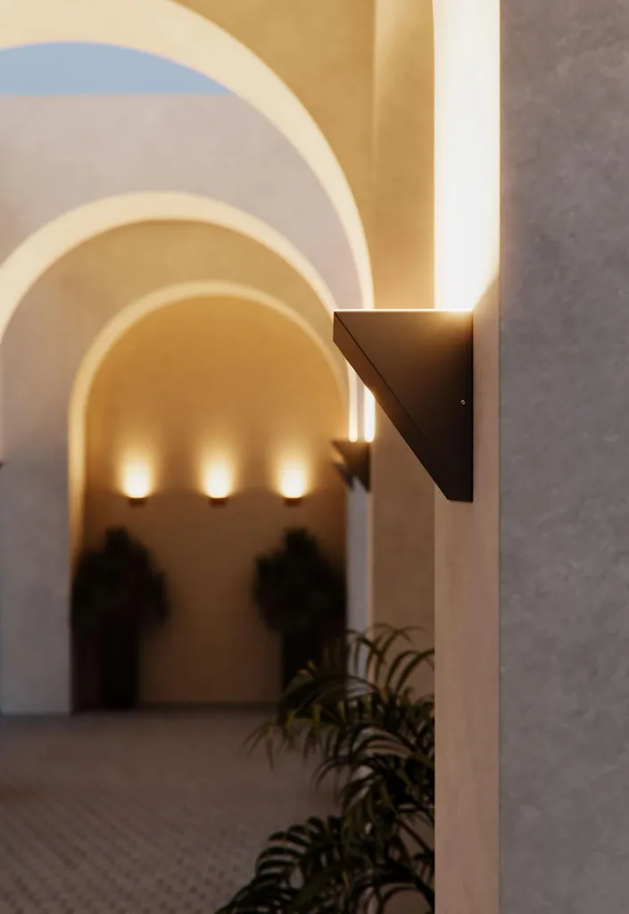 Luminaire Mural Extérieur LED IP65 Comet 40x90cm Blanc CCT Variable - 7