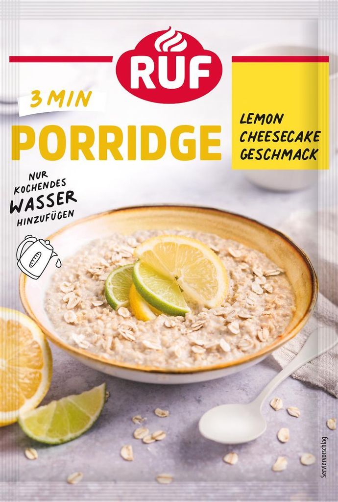 RUF Porridge Lemon Cheesecake Produktbild 