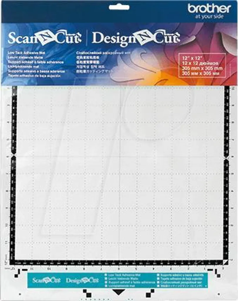 Support de découpe 30x30 cm Brother CAMATLOW12 pour papiers délicats