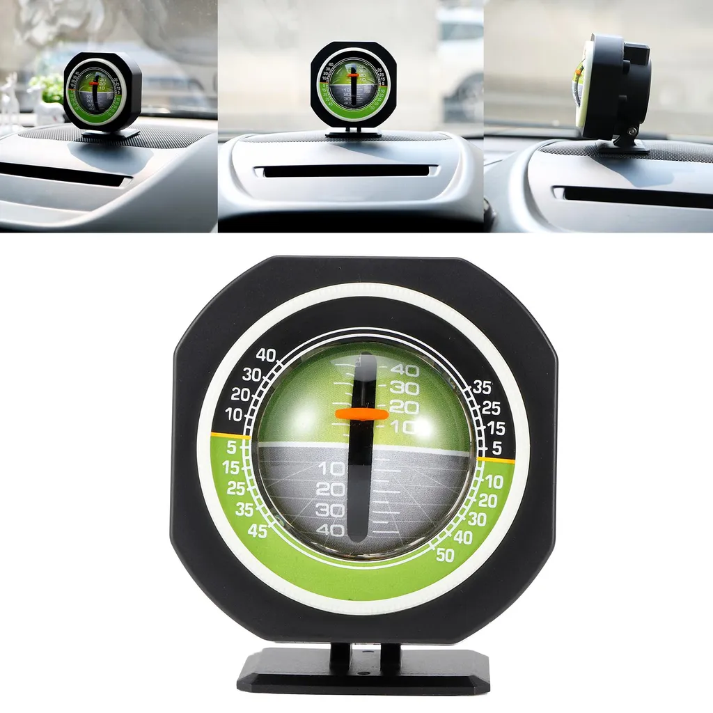 Inclinomètre de bord réglable à LED - Mesure d'angle haute performance - 9