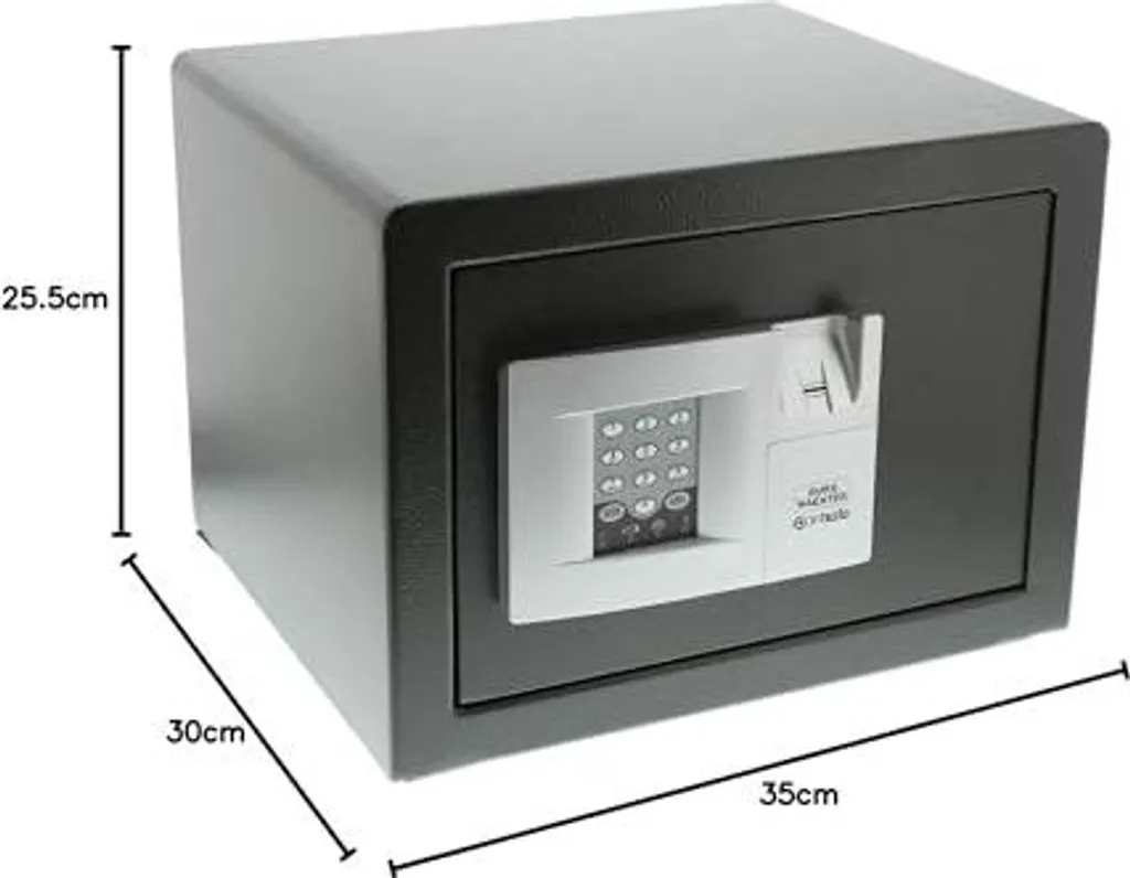 PointSafe P2 E FS Coffre-fort à lecteur biométrique et code de secours - 16
