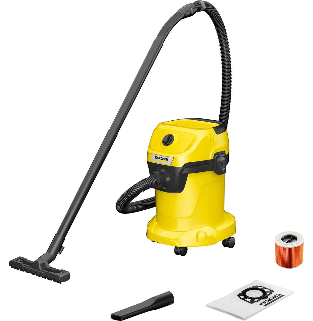 Aspirapolvere/aspiraliquidi Kärcher WD 3 V-17/4/20, 1000 W, Immagine del prodotto 