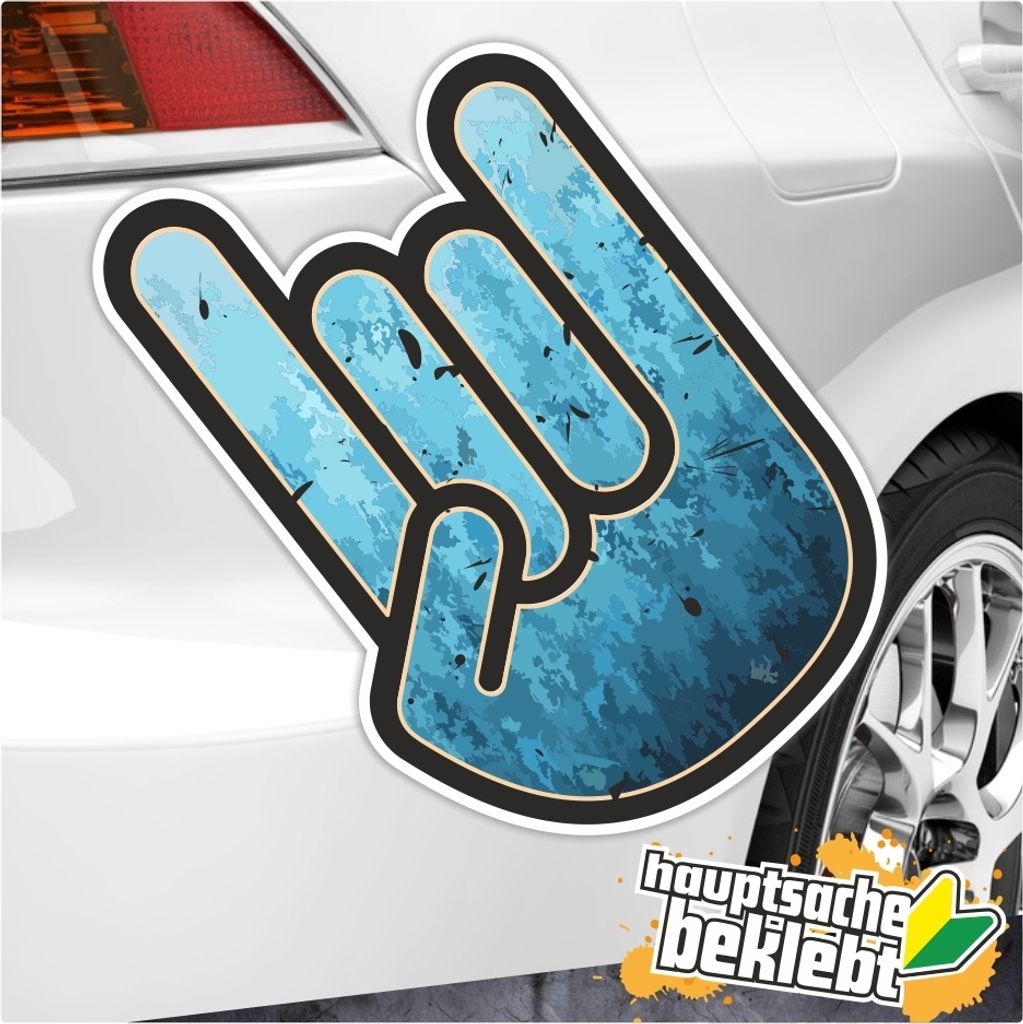 Kiwistar - Autoaufkleber - The Heavy Shocker Aufkleber - 24 x 15 cm - für Auto, Laptop, Fahrrad, LKW, Motorrad Aufkleber mehrfarbig Sticker Decal