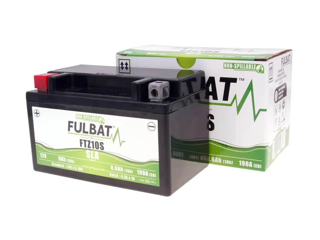 Batteria Moto YTZ10S FULBAT GEL 12V 9.1Ah | Potenza per Lunghi Viaggi