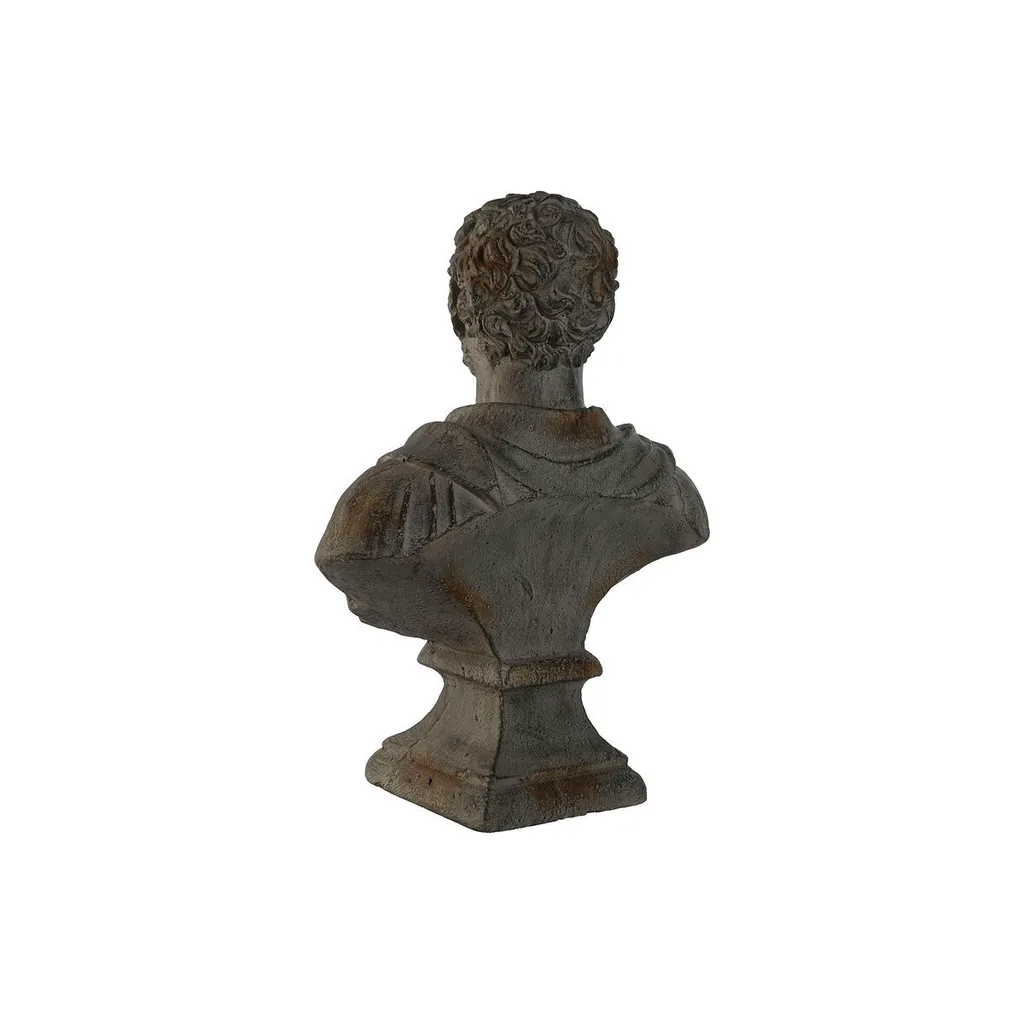 Statue Buste Décorative Grise Home ESPRIT - Objet d'Art pour Salon