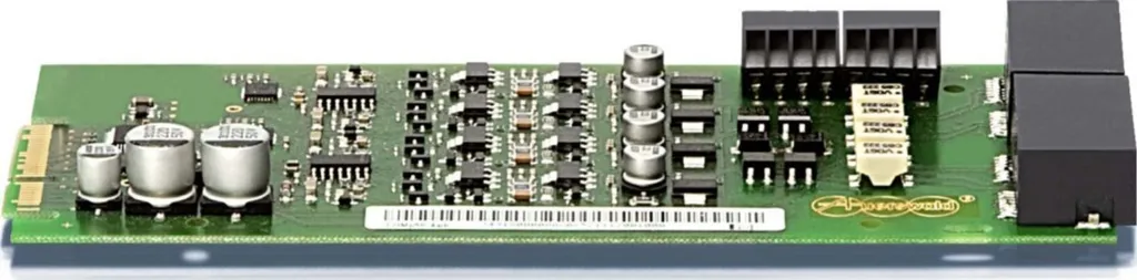 Module d'interface analogique 4 ports FXS pour serveurs COMtrexx VoIP