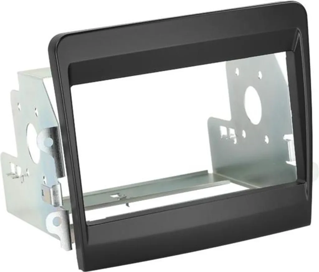 Support autoradio 2-DIN noir : installation multimédia Porsche Boxster