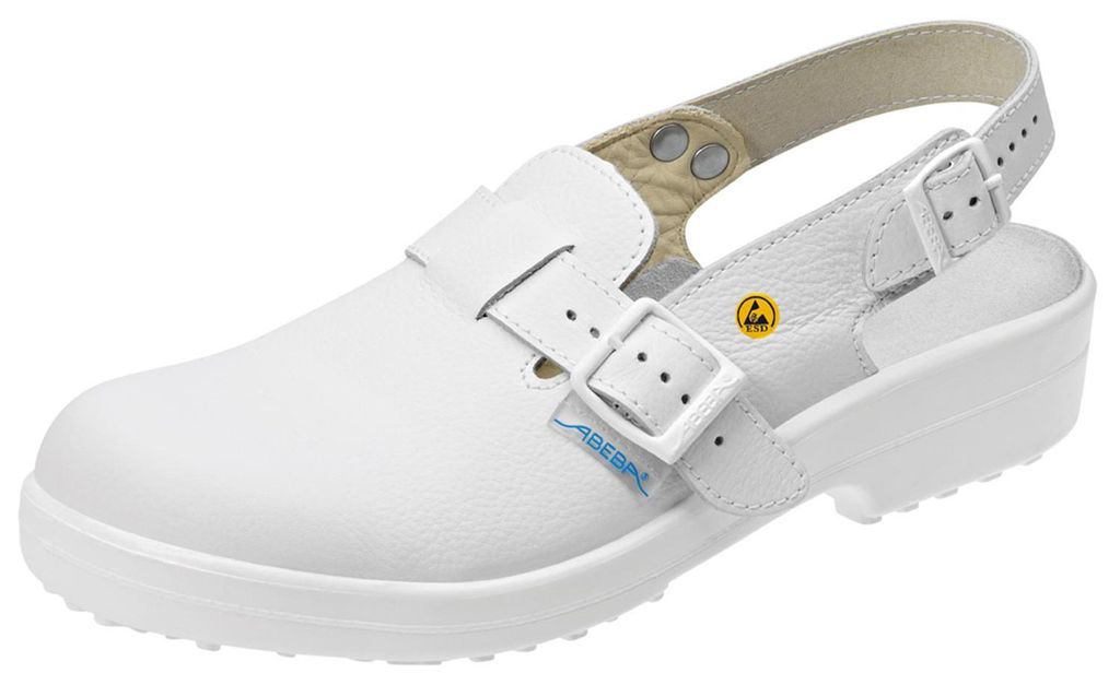 Abeba 31000 Clog weiß ESD - 40