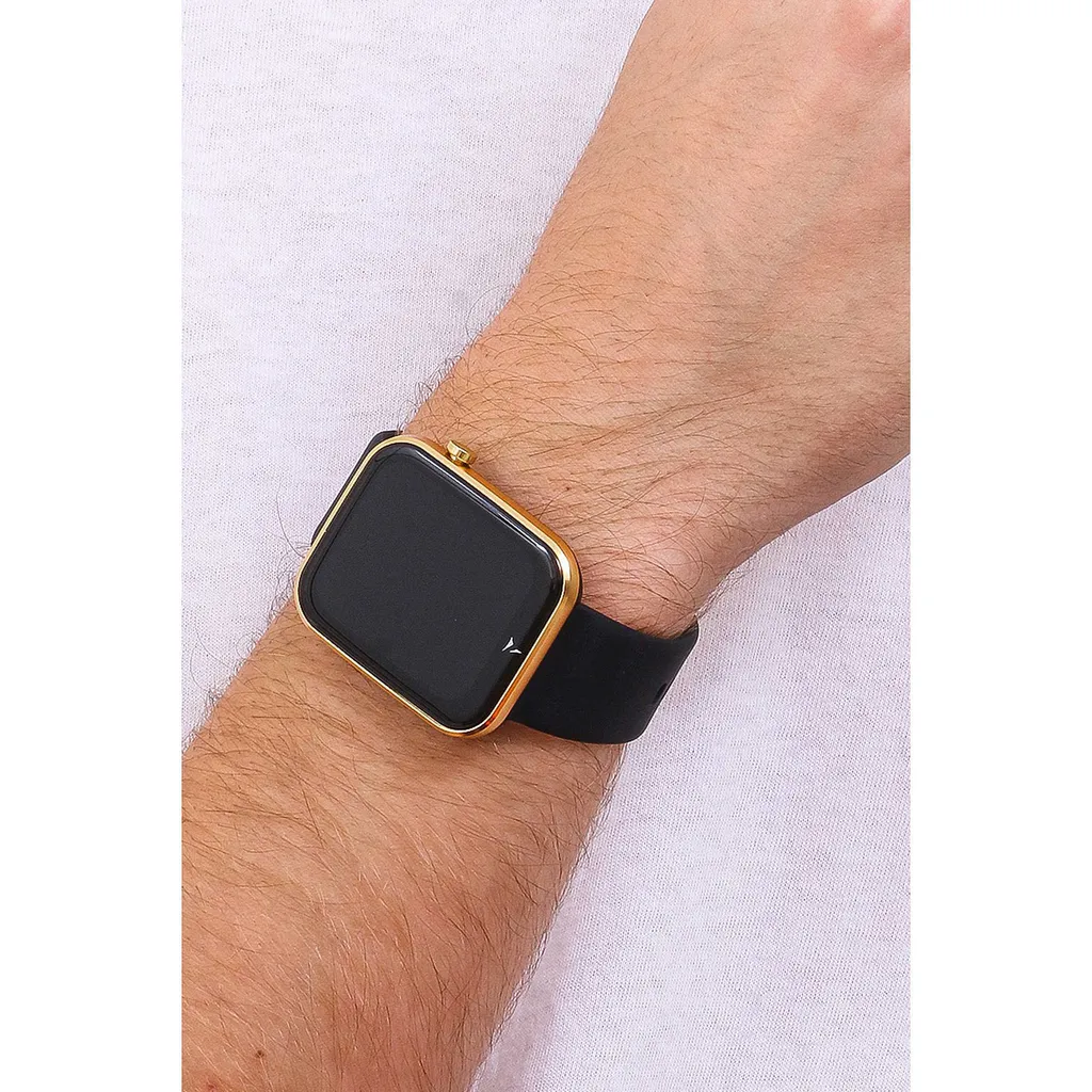 Montre Connectée Homme Techmade Hava Collection Noire - Design Chic - 2