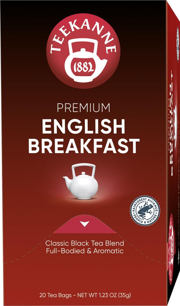 Thé Teekanne Premium English Breakfast, 20 sachets de thé Image du produit 
