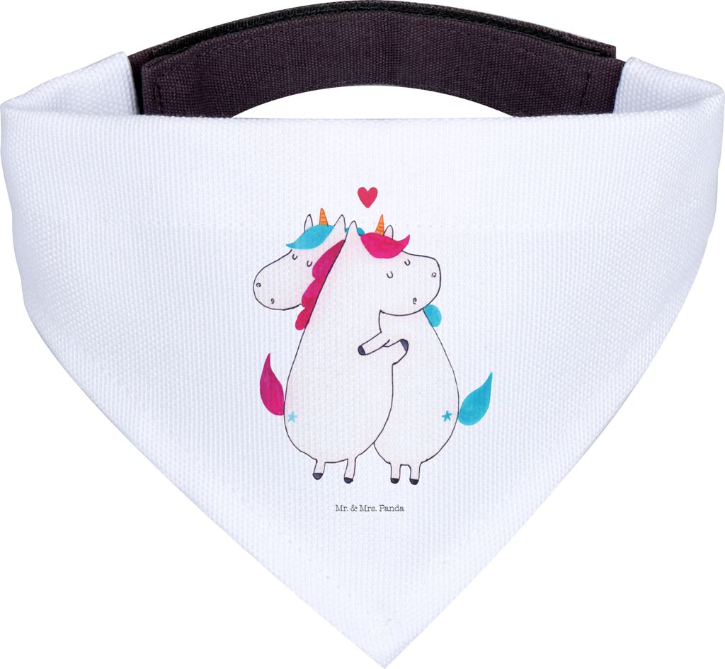 Mr. & Mrs. Panda Bandana Einhorn Mitteilung - Weiß - Produktbild 