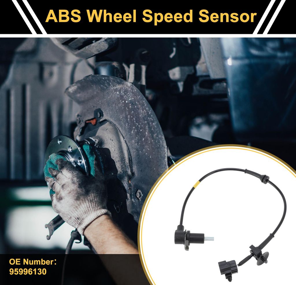 ABS-Radsensor ABS-Sensor Antiblockiersystem-Sensor Nr. 95996130 für Chevrolet Aveo 2004-2011 1 Stück Hinten Rechts