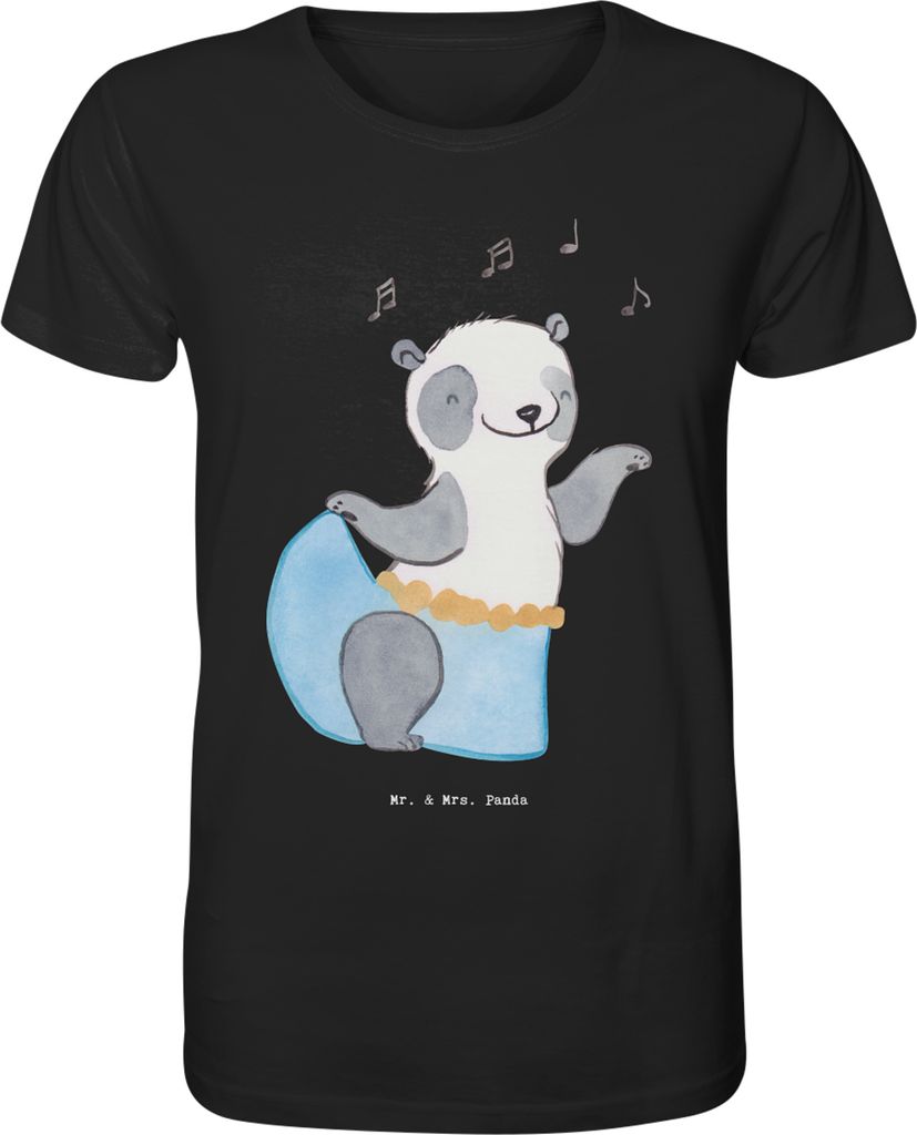 Mr. & Mrs. Panda Tshirt Panda Bauchtanz Größe M - Schwarz - Geschenk, Oberteil, Herren-T-Shirt, Orientalischer Tanz, T-Shirt Herren, mit Spruch, ...