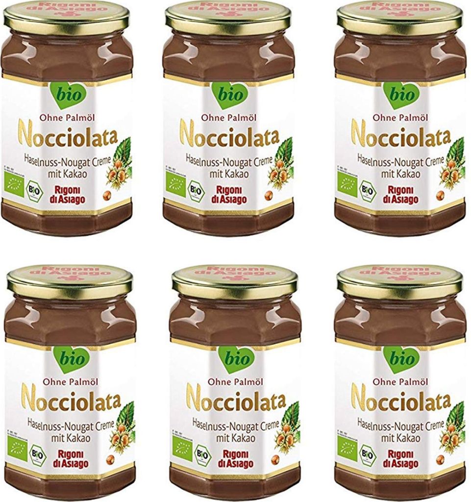 Rigoni di Asiago - Nocciolata - 6x 700g | Nuss Nougat Creme Produktbild 