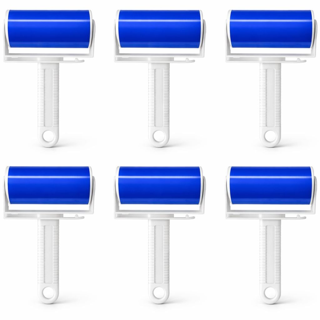 6 Fusselroller Abwaschbar Kleiderbürste Fusselbürste Produktbild 