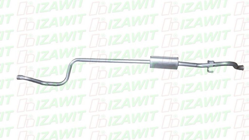 IZAWIT Abgasrohr Auspuffrohr für CITROËN BERLINGO (B9) 28.164