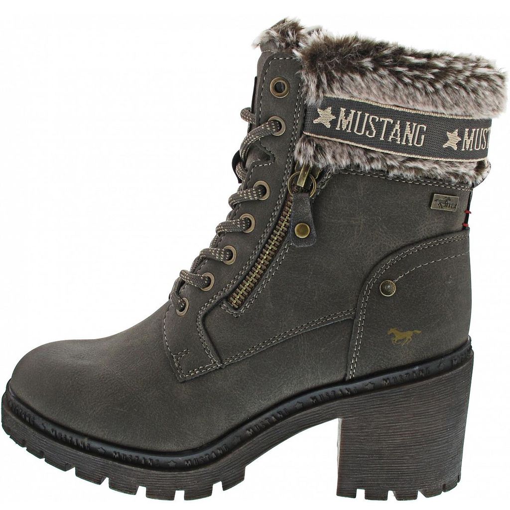 Mustang Schnürstiefel Braun in Gr. 40 Produktbild 