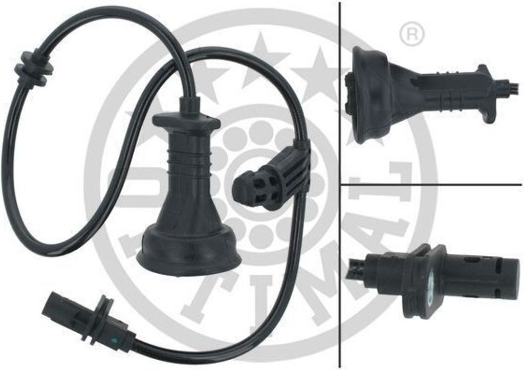 OPTIMAL ABS Sensor Raddrehzahl Hinten Links Hinten Rechts Produktbild 