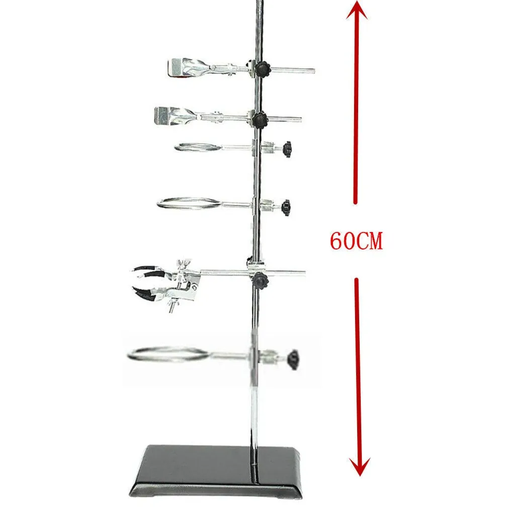 Support de Chimie Robuste avec Pince de Serrage Ajustable Multi-usage - 3