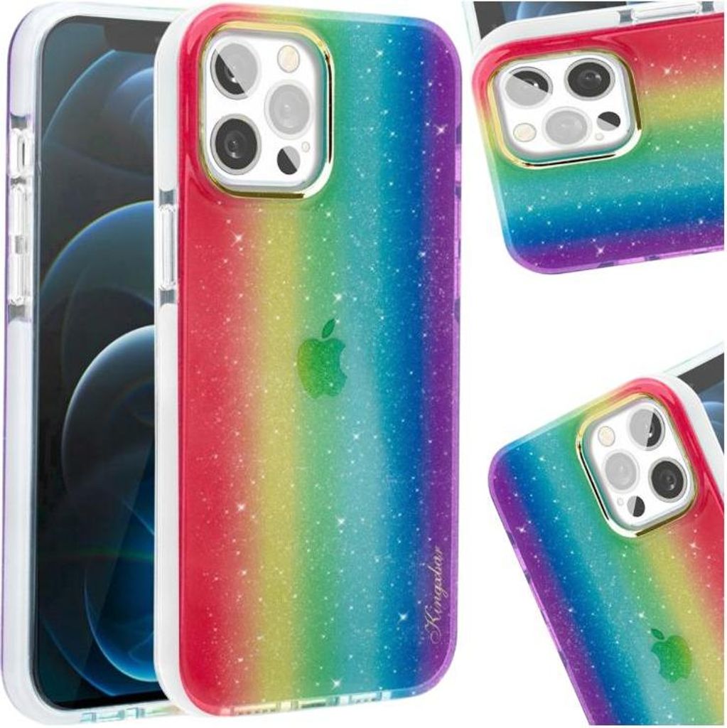 Kingxbar Ombre Iphone 12 Pro Max Hülle Mehrfarbig
