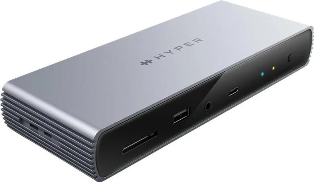 Dock Thunderbolt 4 HyperDrive 96W avec transfert 40Gbps et Gris Spatial - 13