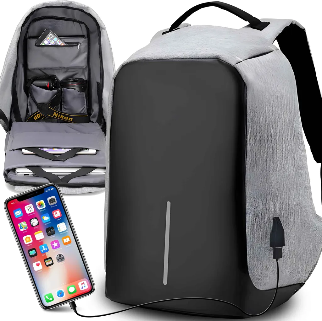 Sac à dos ordinateur anti-vol extensible pour sécuriser vos trajets
