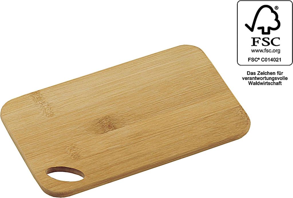 Tagliere in bambù KESPER con foro per appendere Immagine del prodotto 