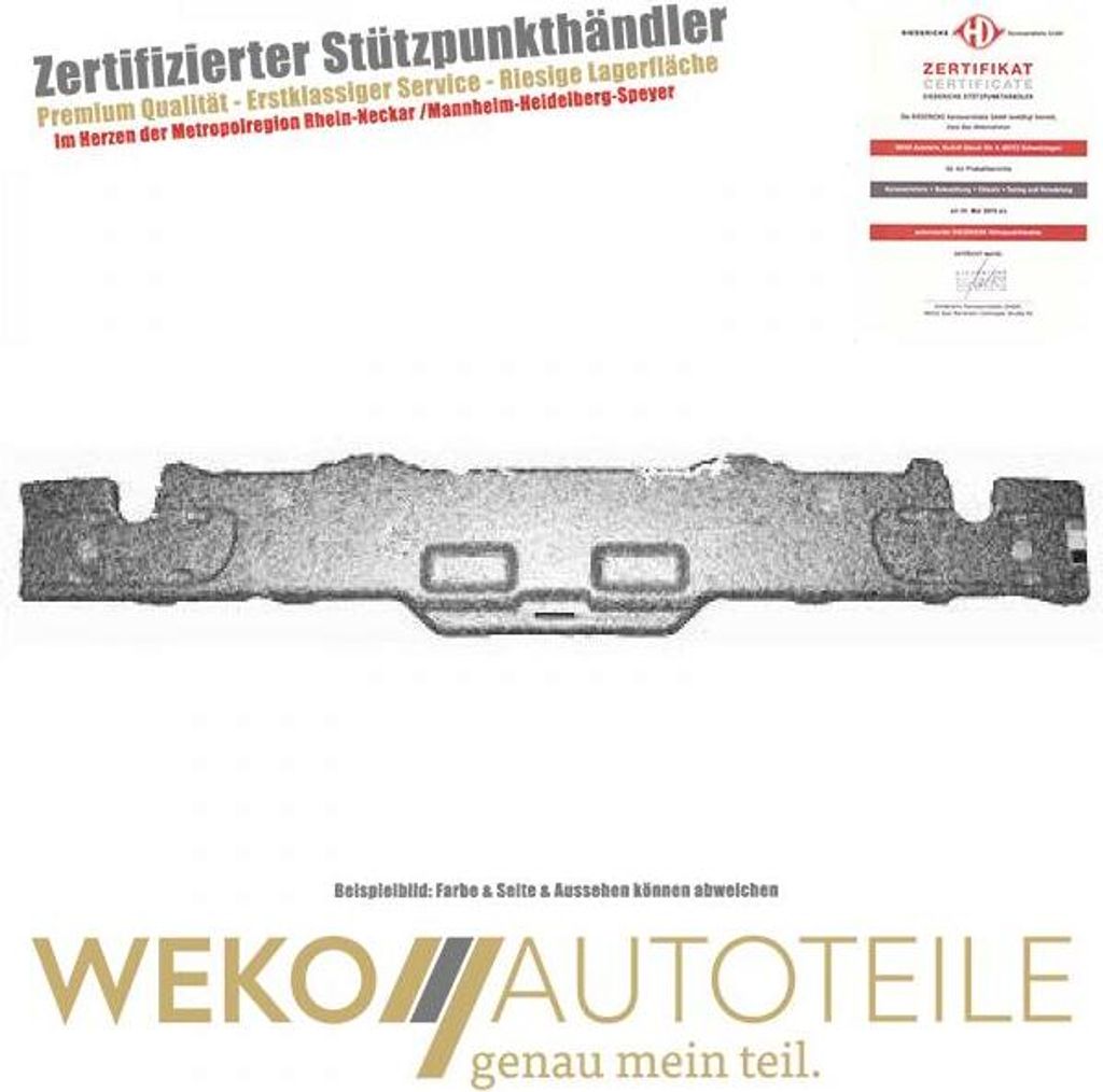 Aufpralldämpfer Stoßstange vorne DIEDERICHS 6805061 für HYUNDAI