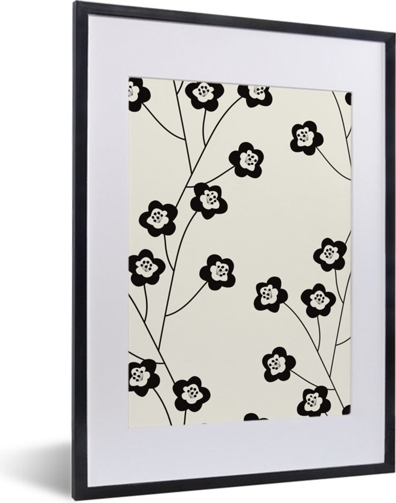 MuchoWow® MuchoWow® Gerahmtes Poster Natur - Muster - Produktbild 