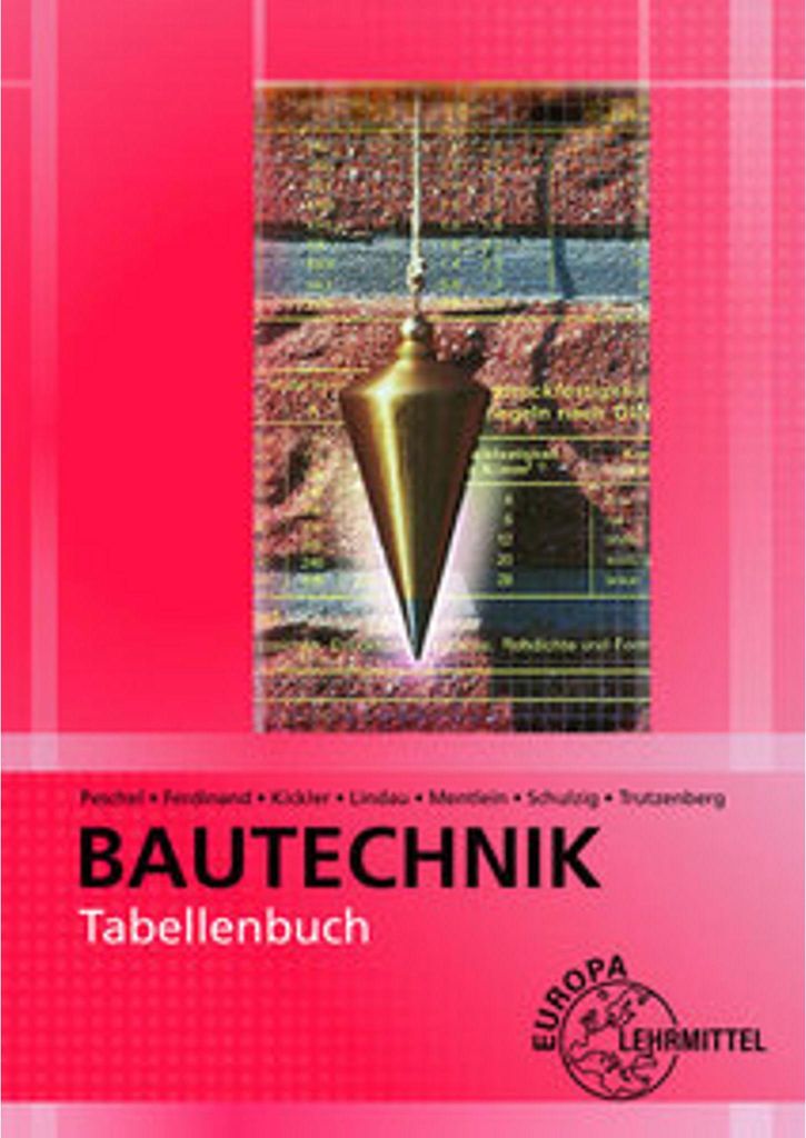 Tabellenbuch Bautechnik Produktbild 
