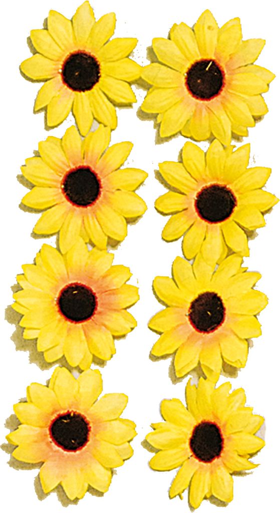Set aus 30 Kunstblumen für Heimdekoration, Hochzeit und Produktbild 
