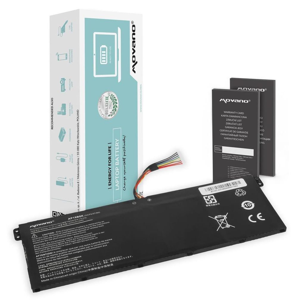 Batería AP19B8K para Acer Aspire A315-56, A317-52, Imagen del producto 