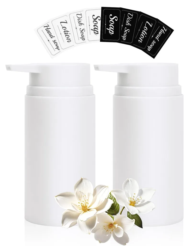 Distributeur de savon rechargeable 480 ml pour éliminer le désordre