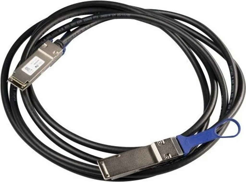 Câble interconnexion MikroTik 40G 100G 3m pour baie serveur et datacenter