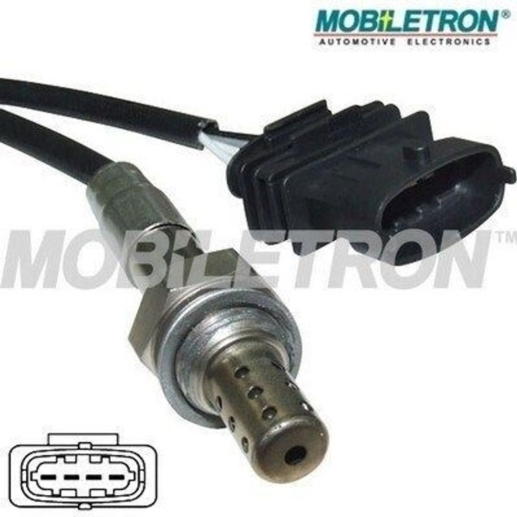 MOBILETRON Lambdasonde für OPEL Corsa C Schrägheck (X01) vor-Kat Sprungsonde 570mm OS-B480P