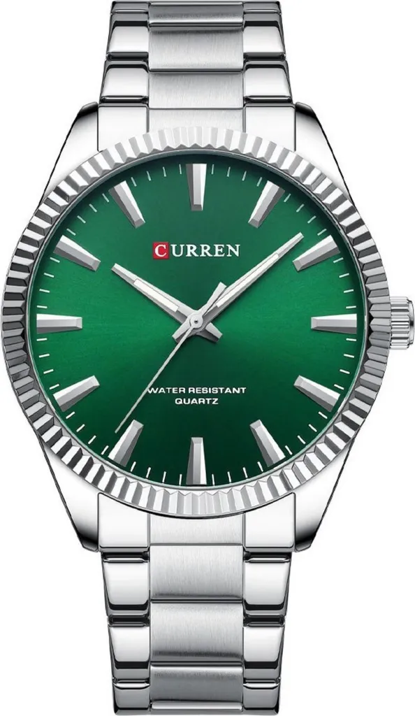 Montre Curren TY196430 Étanche avec Cadran Chronographe et Bracelet Acier