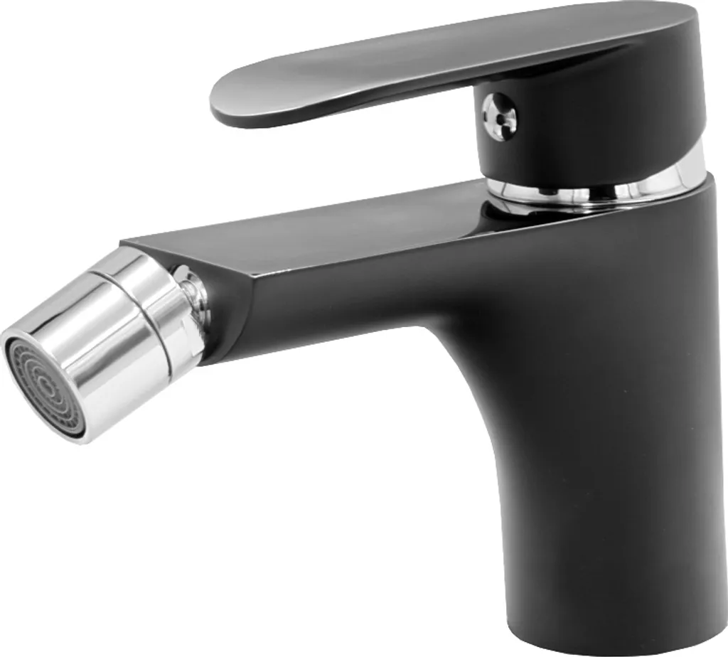 Miscelatore Bidet Pico Nero Opaco | Rubinetteria Bagno High-End - 2
