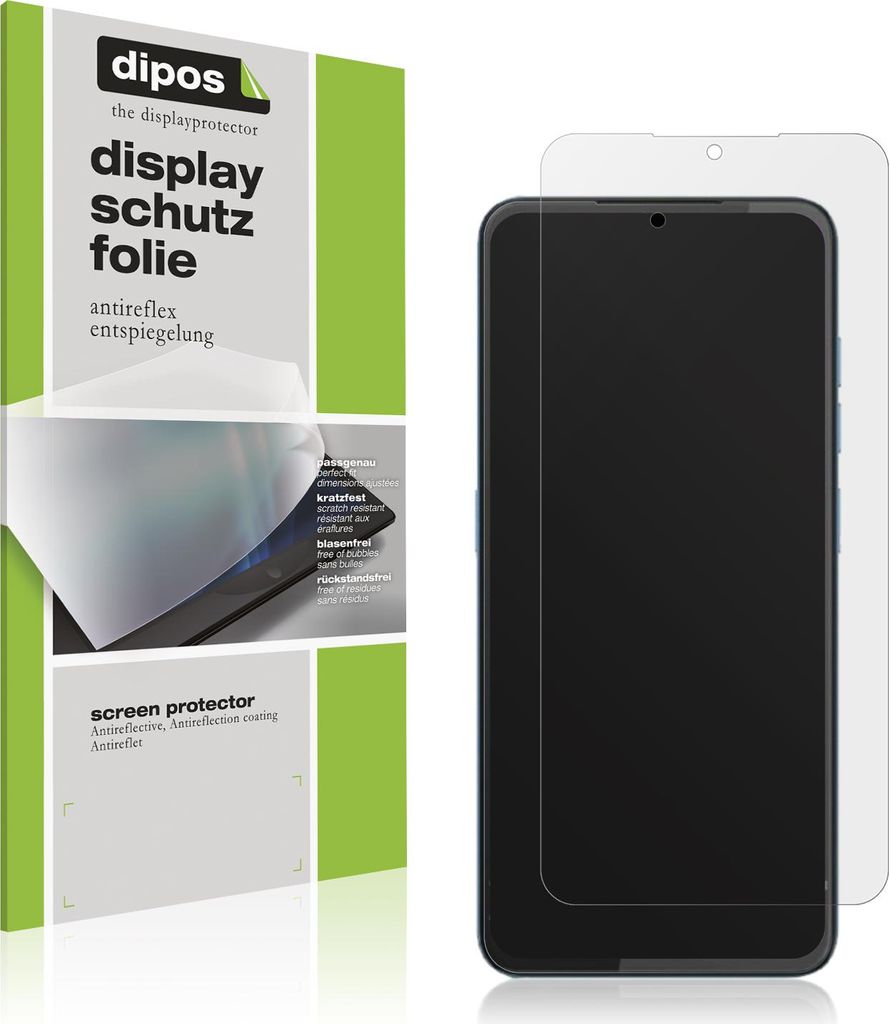 4x Schutzfolie für HTC Wildfire E4 Plus matt Displayschutzfolie Folie Display Schutz dipos