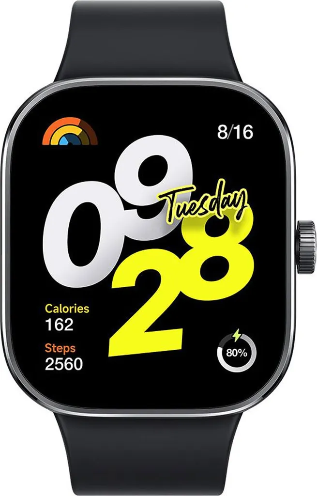 Redmi Watch 4 Obsidian Black: Smartwatch GPS con Display 1.97" AMOLED