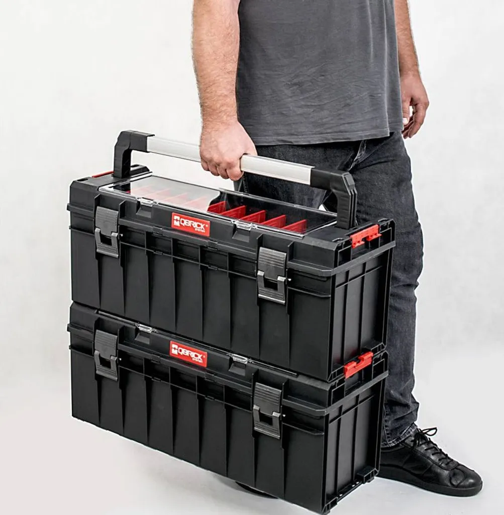 Boîte à Outils Étanche IP54 Qbrick System PRO 700 Volume 29L Modulable - 4