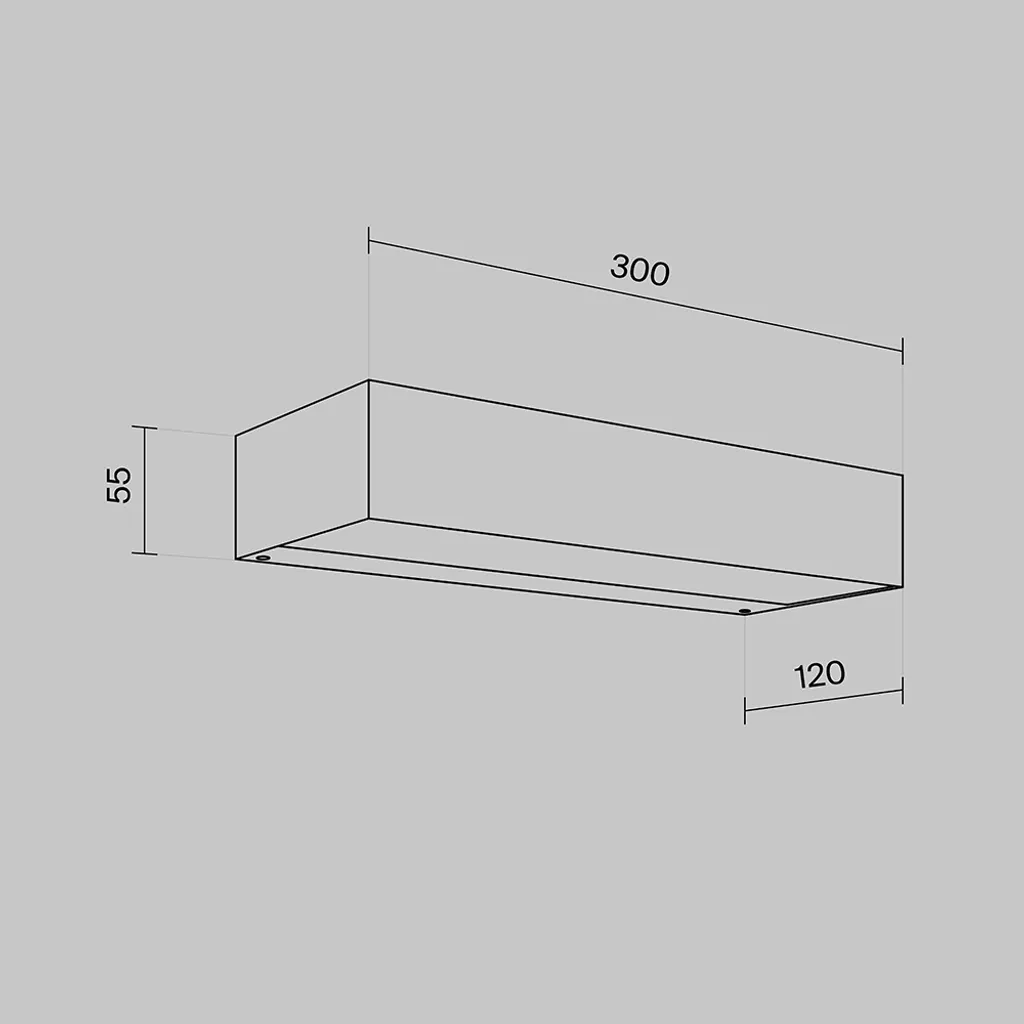 Applique extérieure étanche IP54 Lot Graphit LED 3000K gris graphite - 7